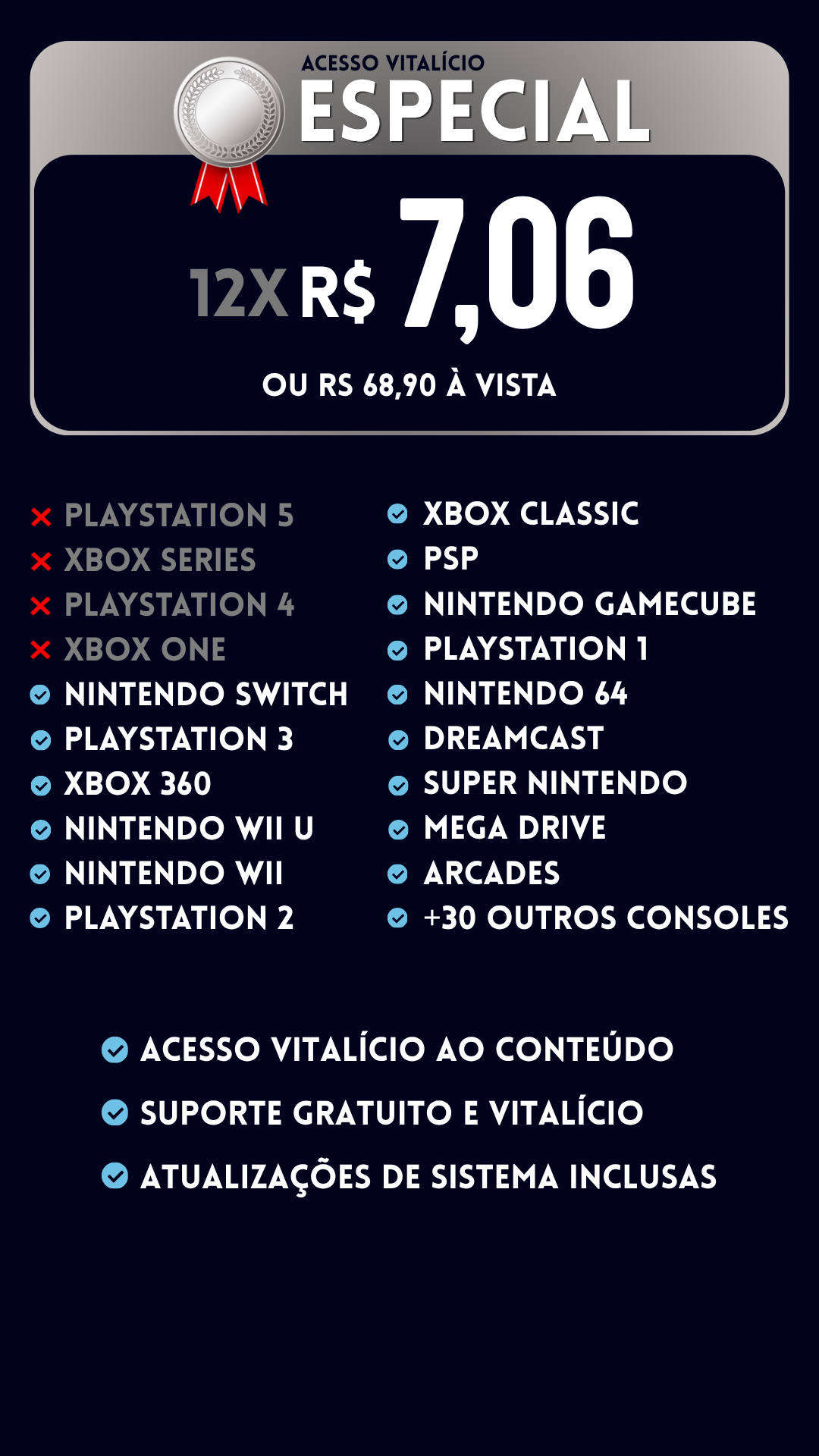 Sambox Pacote Especial